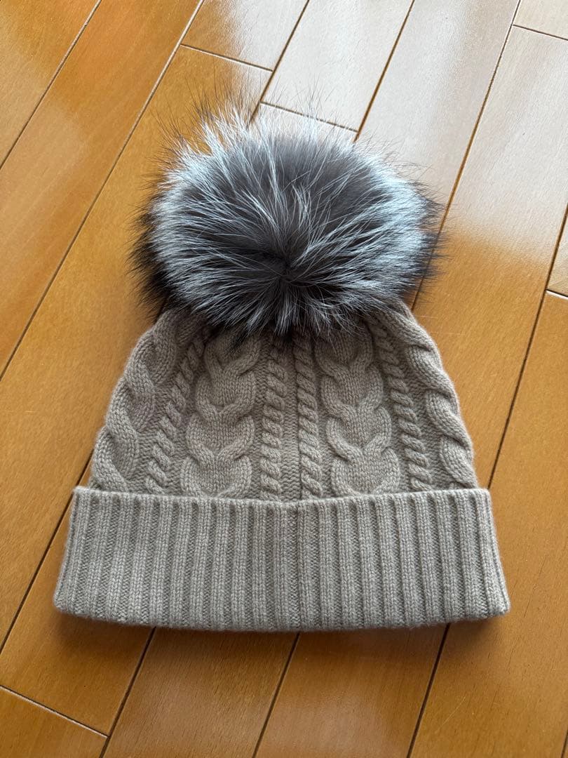 Moncler ケーブル編み ニット帽