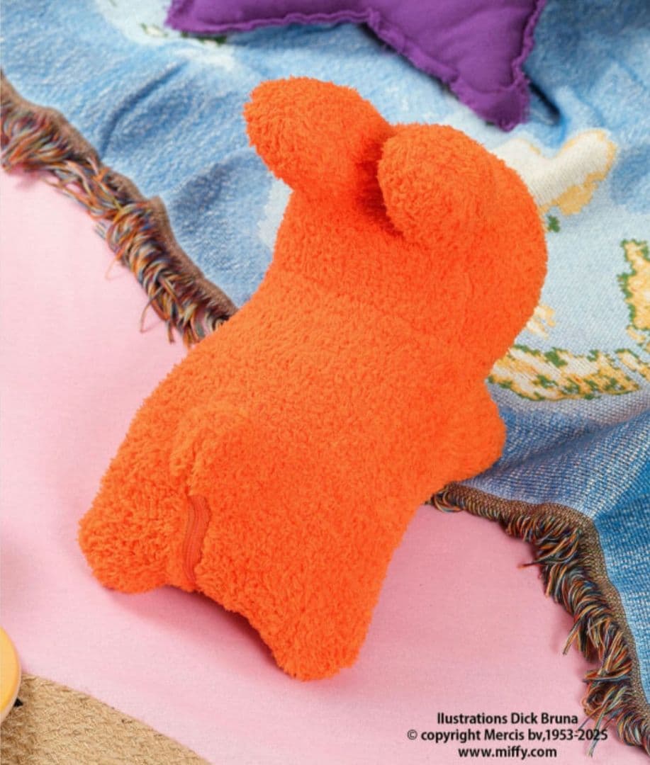 みそしる　ビームス別注idesブルーナボンボンふわモコミニラビット