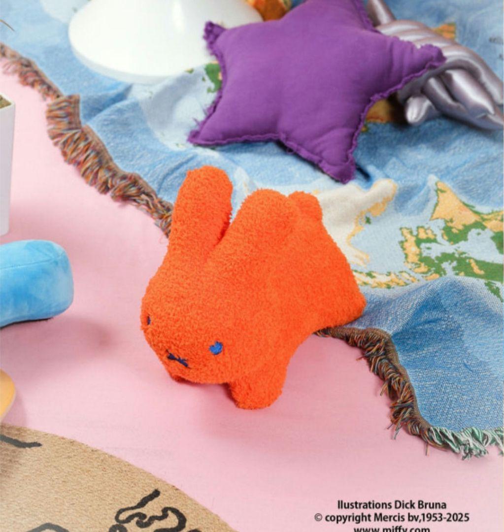 みそしる　ビームス別注idesブルーナボンボンふわモコミニラビット