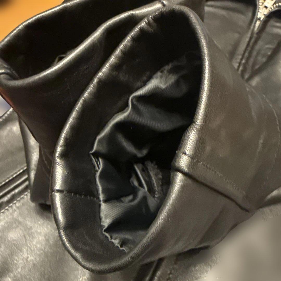 最終値下げ！ 超美品！Schott シングルライダースジャケット 36