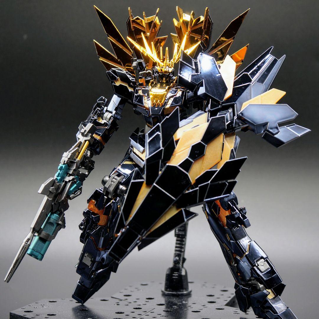 大和【メッキ仕様】MG バンシィ ノルン 完成品 ユニコーンガンダム