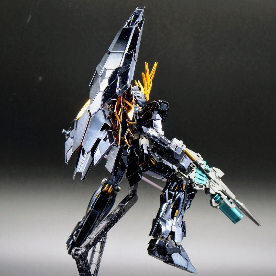 大和【メッキ仕様】MG バンシィ ノルン 完成品 ユニコーンガンダム