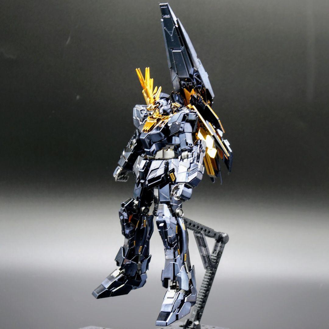 大和【メッキ仕様】MG バンシィ ノルン 完成品 ユニコーンガンダム