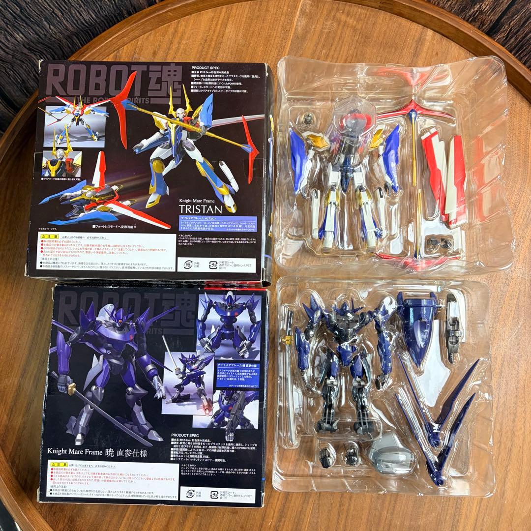 ROBOT魂 コードギアス反逆のルルーシュ R2 フィギュア 4体セット 箱付