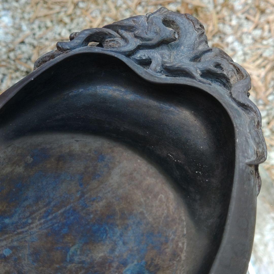 中国　書道具　桃硯