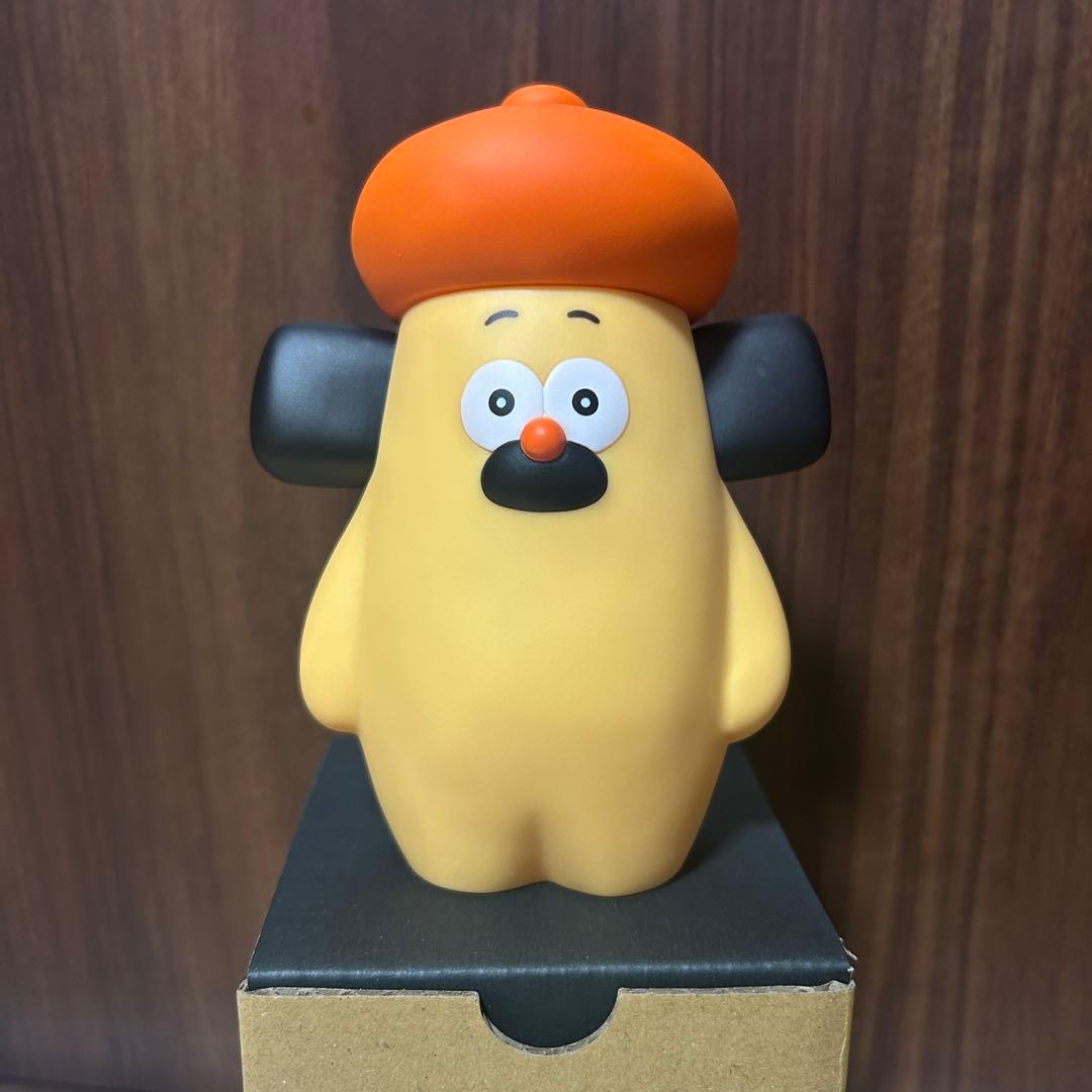 おひげのポン かなざわまことサイン入り ソフビ