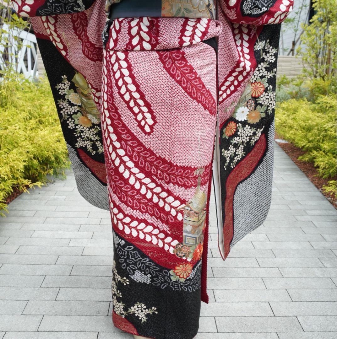 R‪‪⭐︎振袖フルセット【76】　正絹　成人式　卒業式