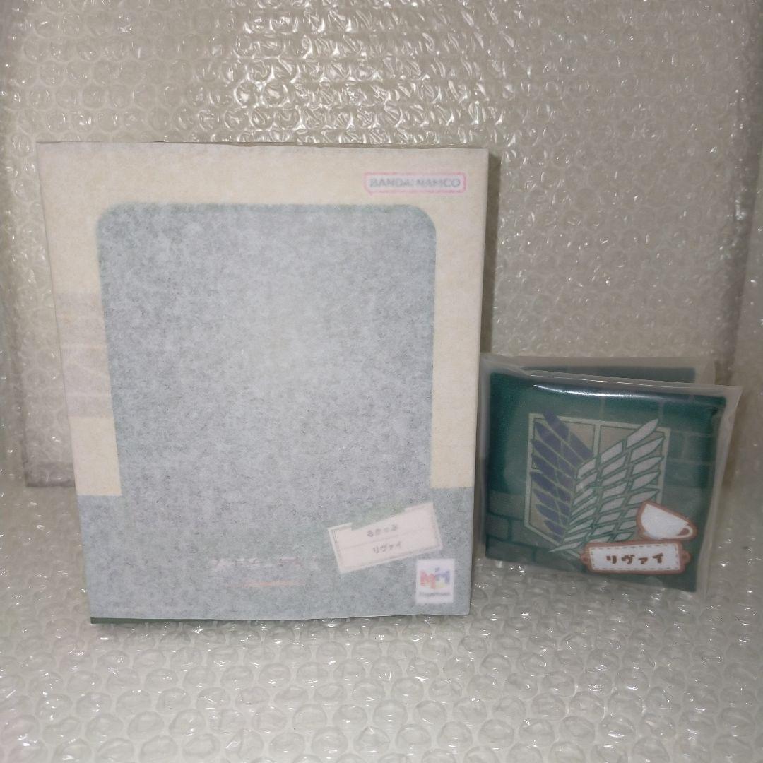 進撃の巨人　リヴァイ　るかっぷ　フィギュア　座布団　特典