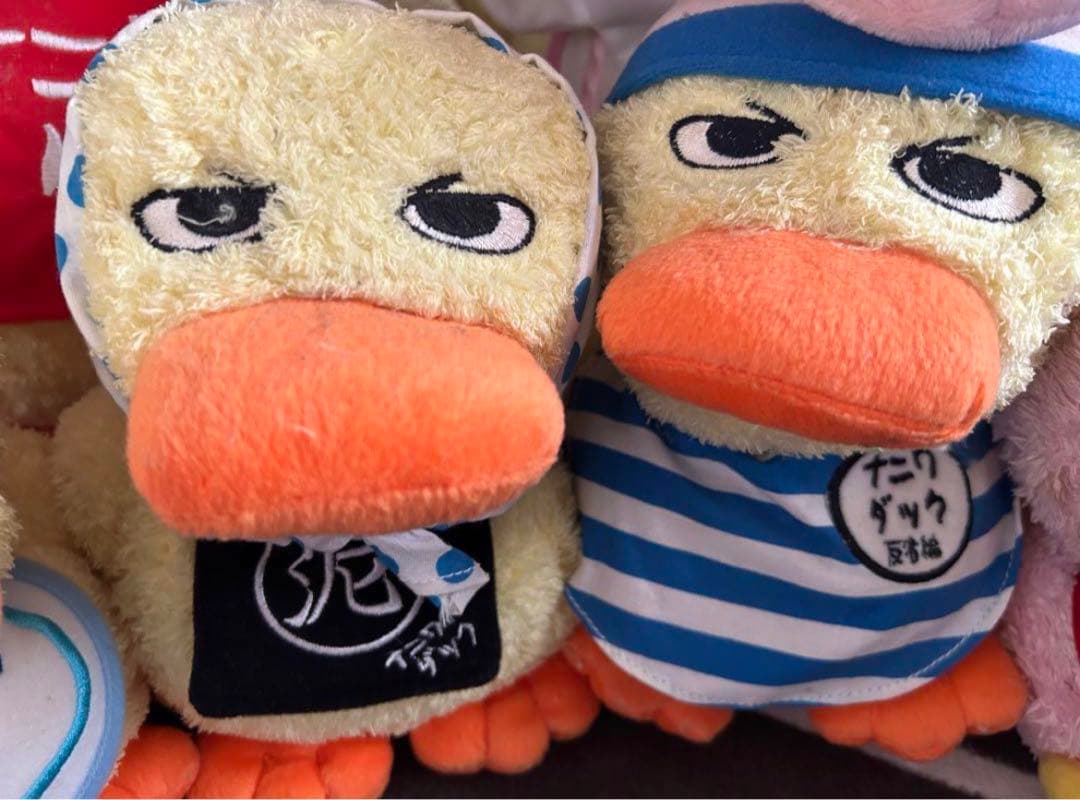 希少 レア なにわダック ぬいぐるみ アヒル 喋る 関西弁 大中小セット ベビー