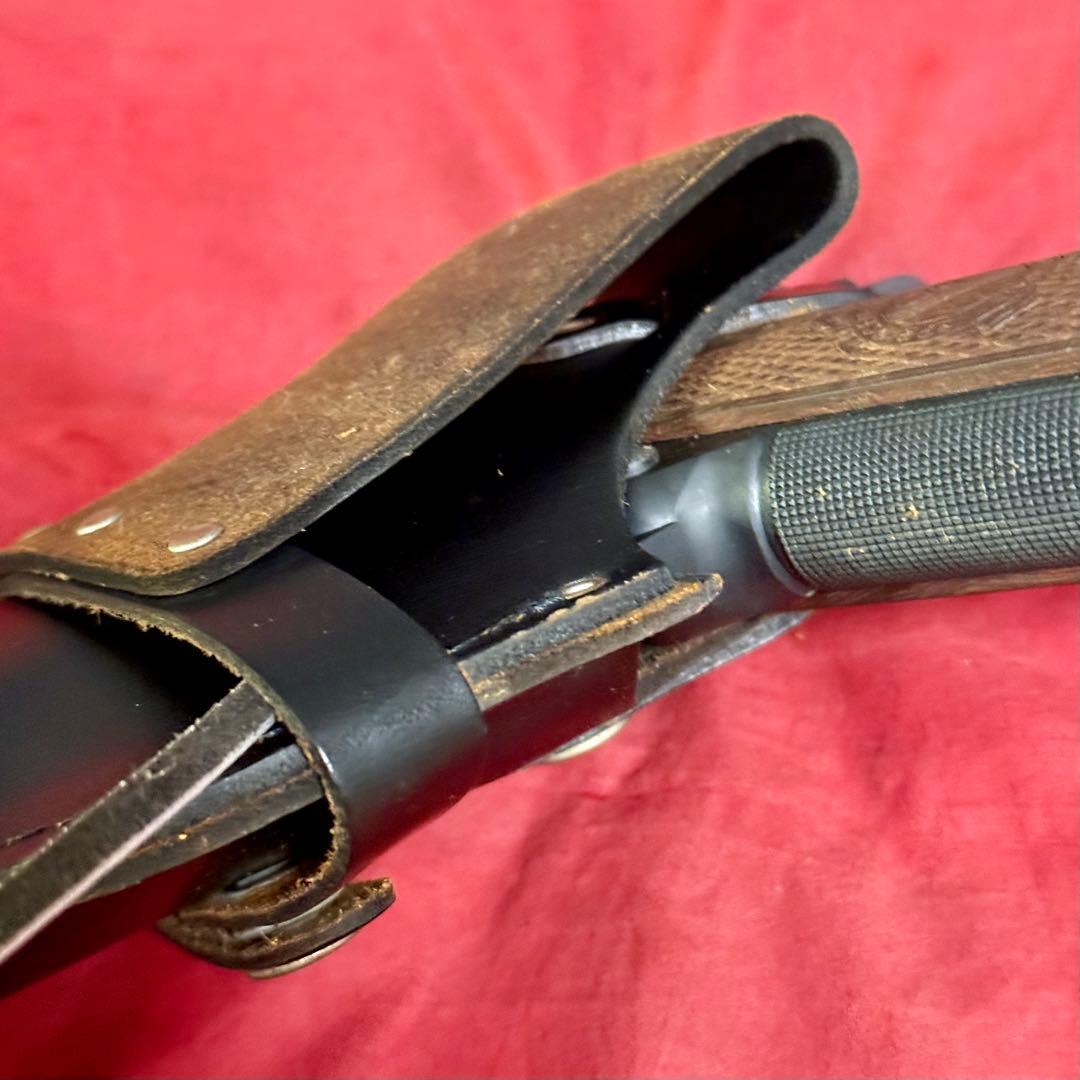 整備済 リボルバー・オートマチック用 ウェスタンスタイル 革製 ヒップホルスター