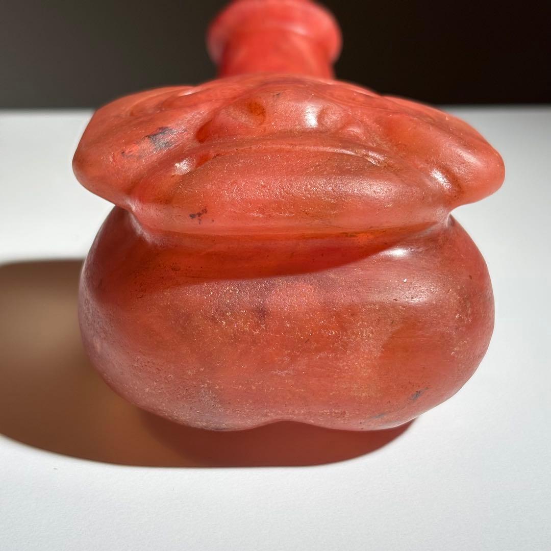 天然石で作られた顔のついた男根 プリミティブ　珍品 子宝 彫刻 子宝 縁起物