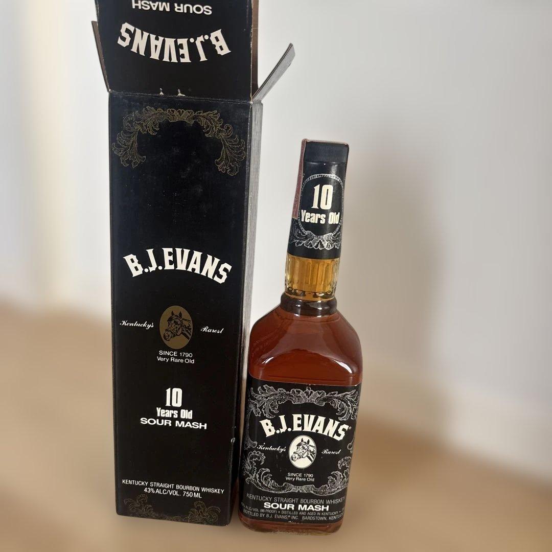 ウイスキー B.J. EVANS 10 Years Old SOUR MASH