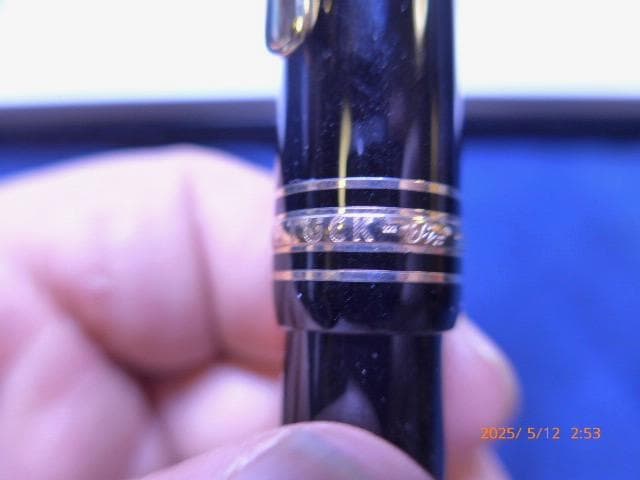 新品未使用のマイスターシュテュック#146 万年筆（F）保証書、ケース付き