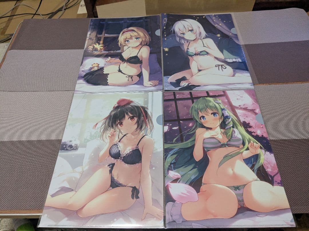 東方project　アールグレイ購入特典A4クリアファイル20枚セット