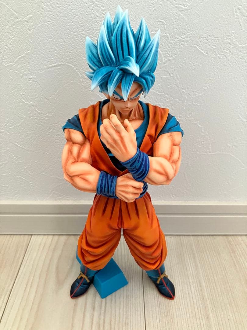 C賞 超サイヤ人ゴッド　孫悟空　フィギュア　ドラゴンボールメモリーズ　リペイント