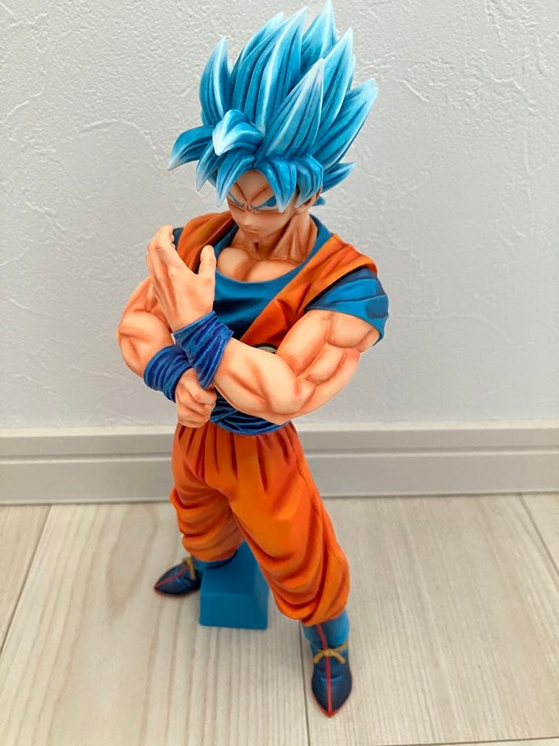 C賞 超サイヤ人ゴッド　孫悟空　フィギュア　ドラゴンボールメモリーズ　リペイント
