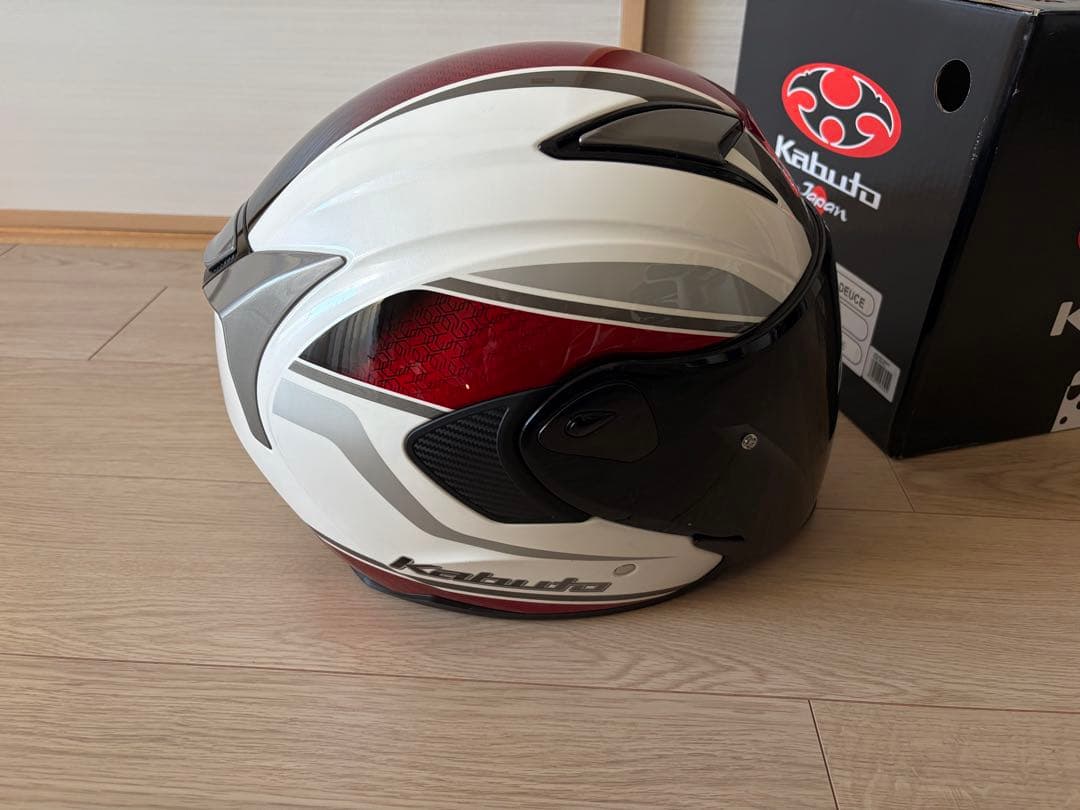 OGK カブト EXCEED DEUCE L パールホワイト