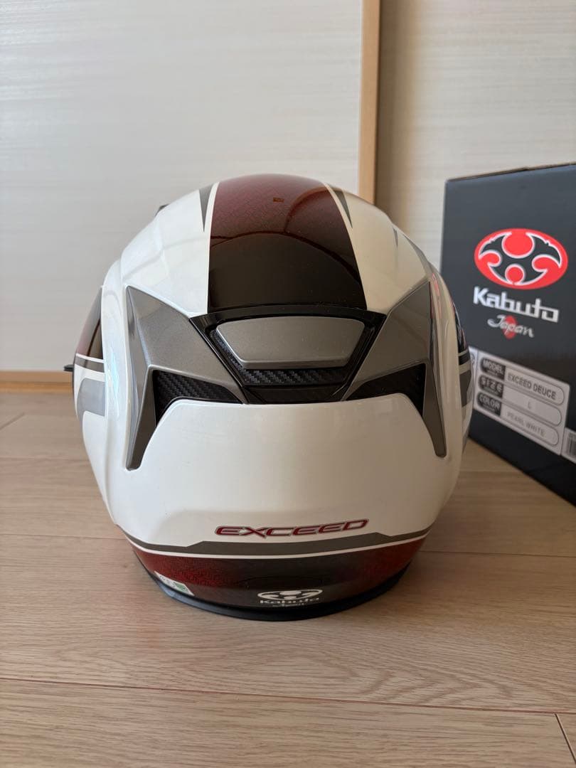 OGK カブト EXCEED DEUCE L パールホワイト