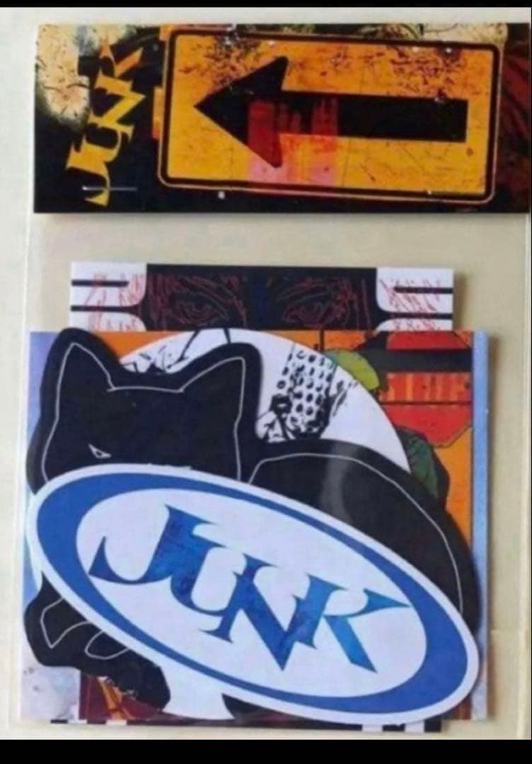 米津玄師 JUNK★リイシューねこちゃん★ショッピングバッグ★JUNKステッカー