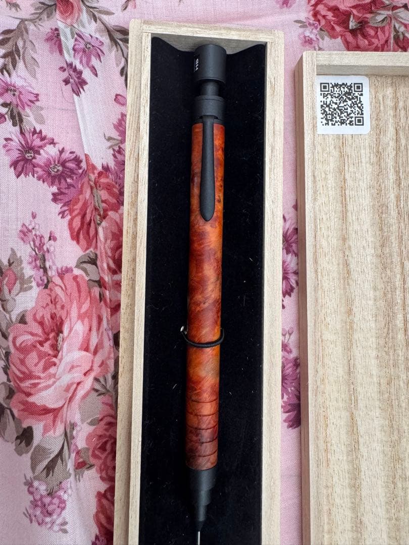 マーベラス シャープペンシル 0.5mm マットブラック ペルナンブコ瘤 EX