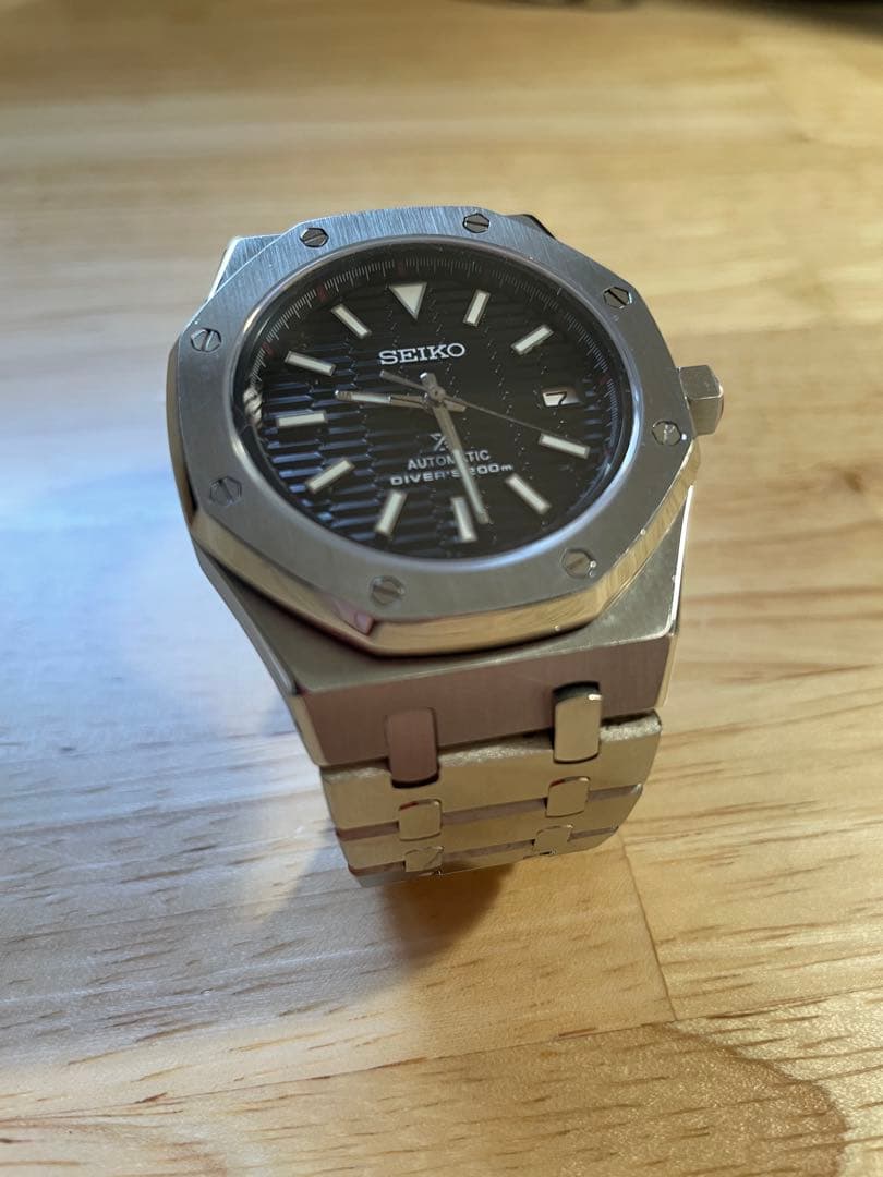 ネ*ジ様 NH35 カスタム ロイヤルオーク 自動巻