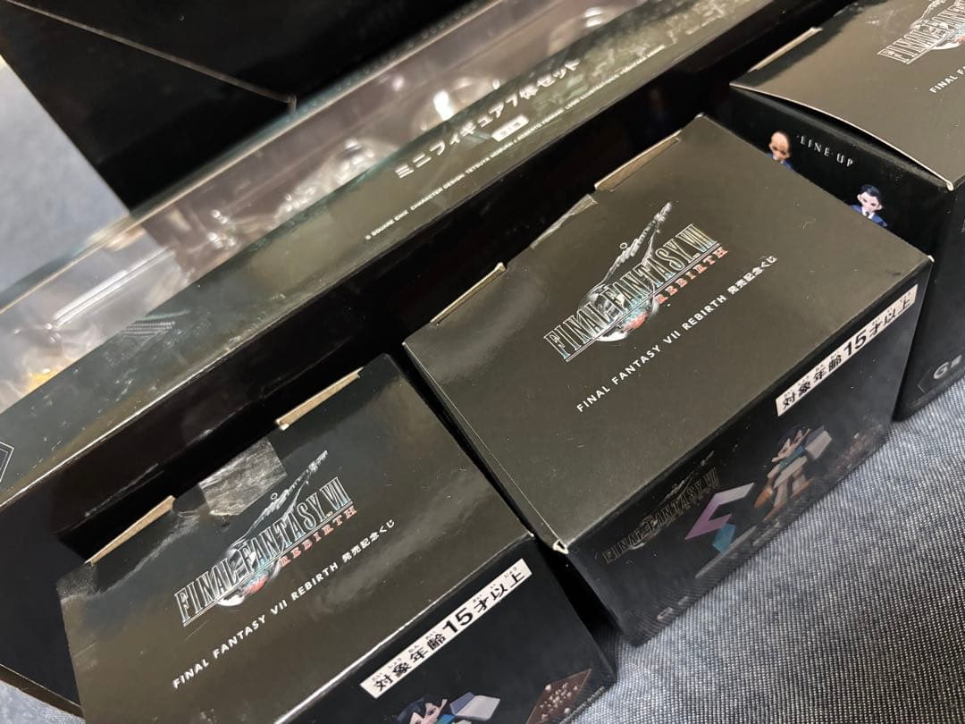 FF7 一番くじ　A賞　クラウド　D賞　ミニフィギュアセット