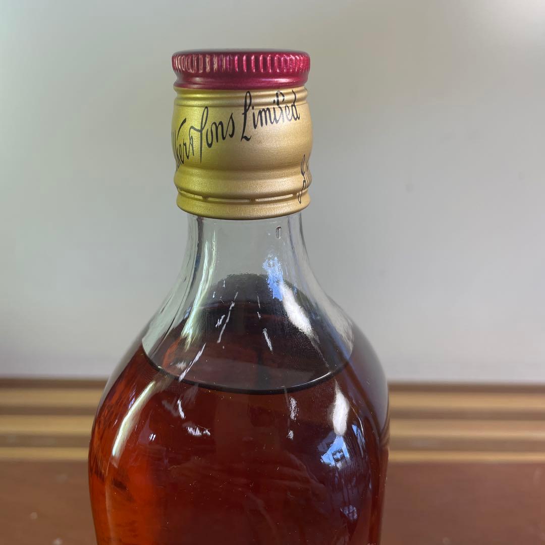 ジョニーウォーカー　黒ラベル　赤ラベル　ウイスキー特級　未開封　70年代　古酒