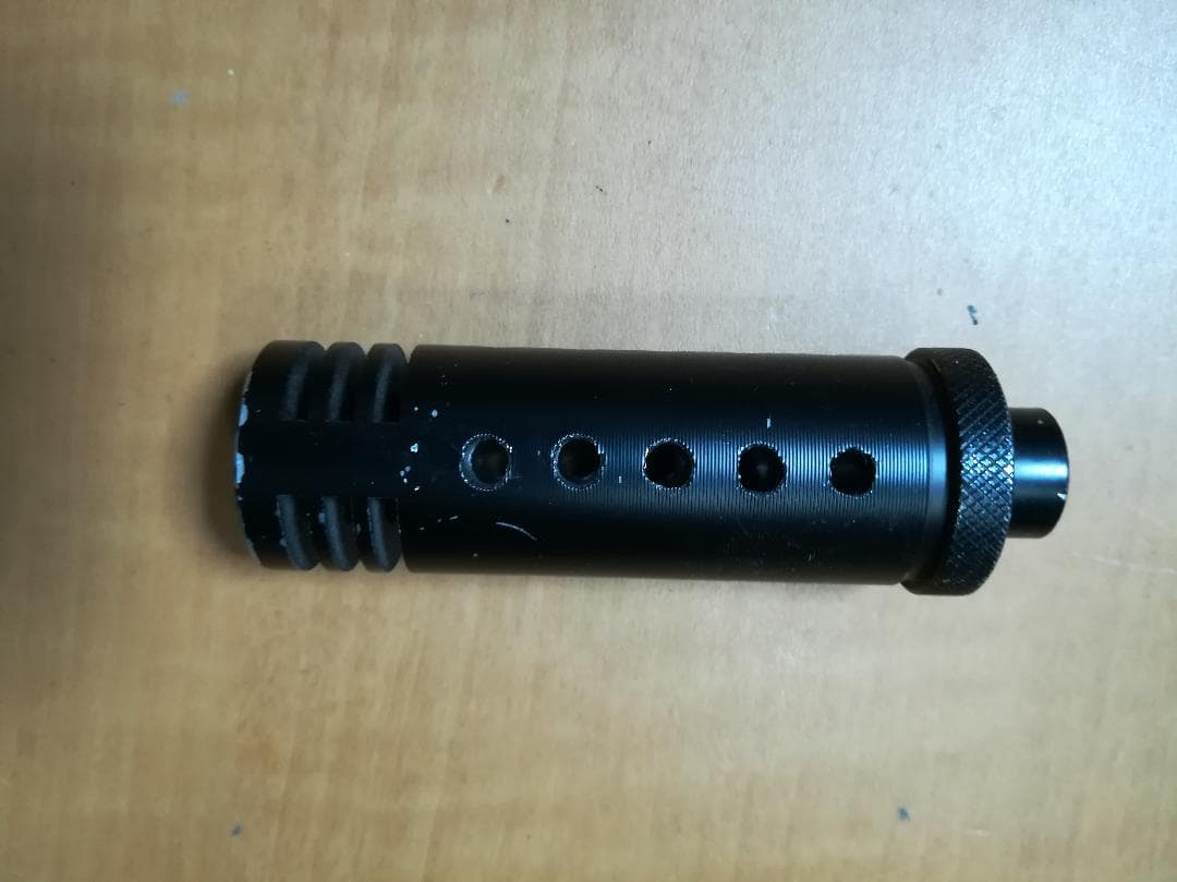 ㋧タナカ　ガスガンパイソン用金属製サイレンサー