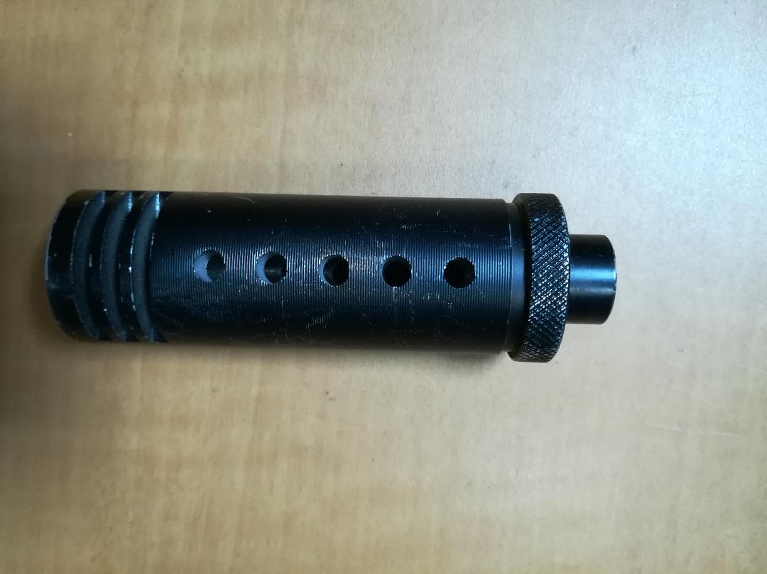 ㋧タナカ　ガスガンパイソン用金属製サイレンサー