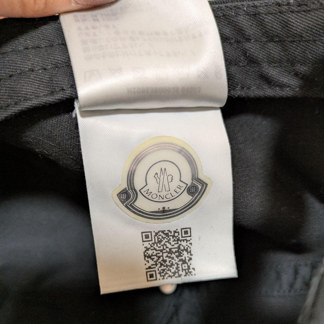 【最終値下げ】✨️MONCLER✨️ モンクレール ブラック ロゴ キャップ