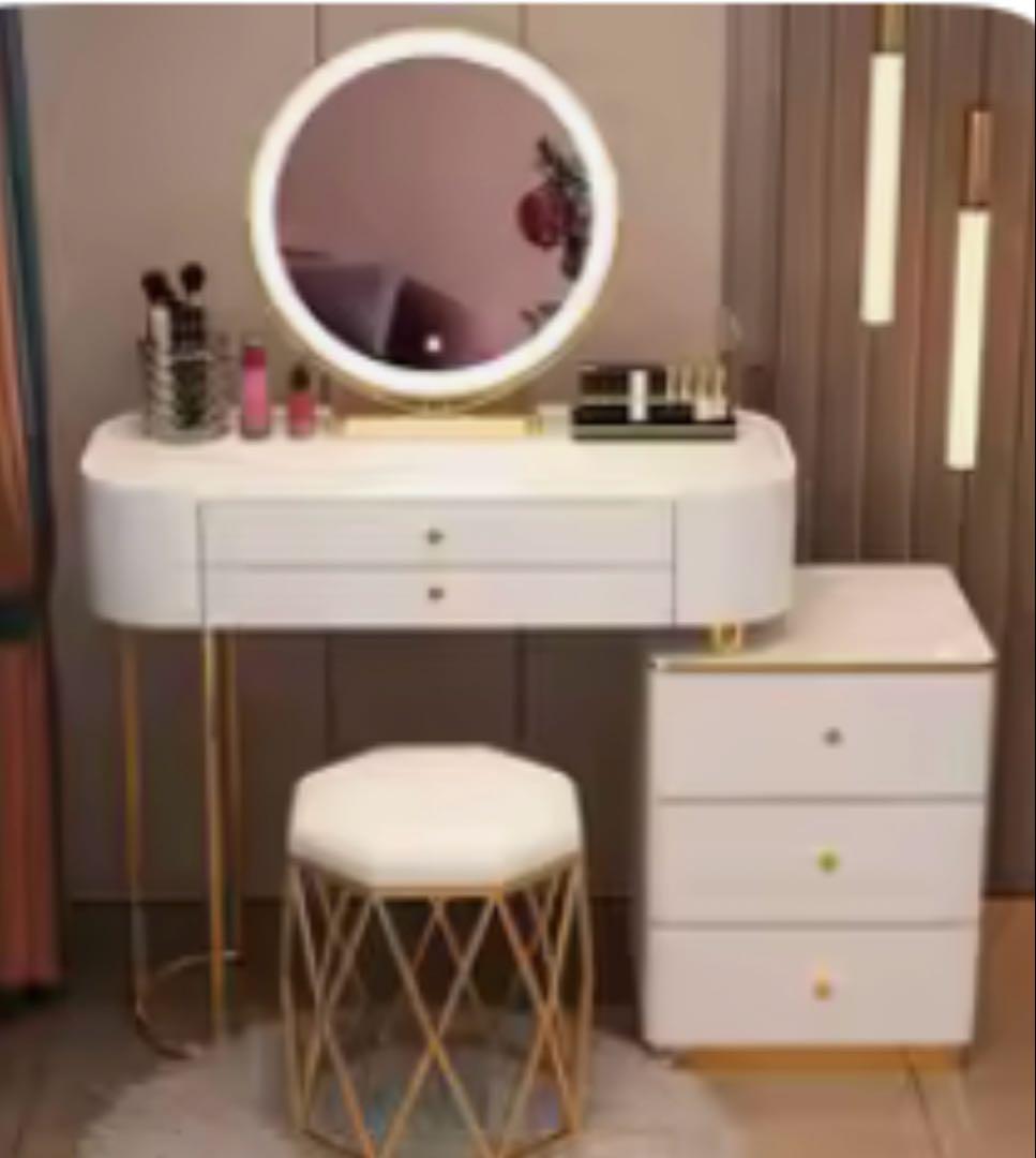 り*ん様 ホワイトドレッサーセット 100cm/80cm