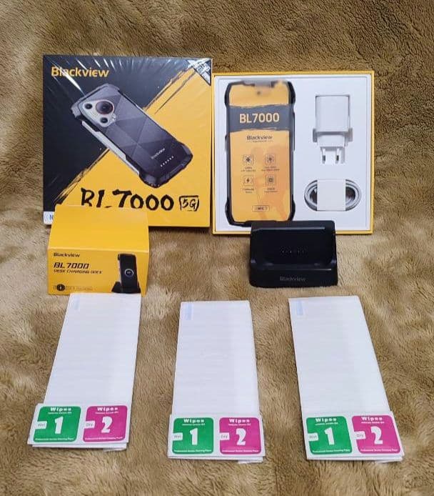 【新品】Blackview BL7000 5G 本体+充電台+ケース+保護ガラス