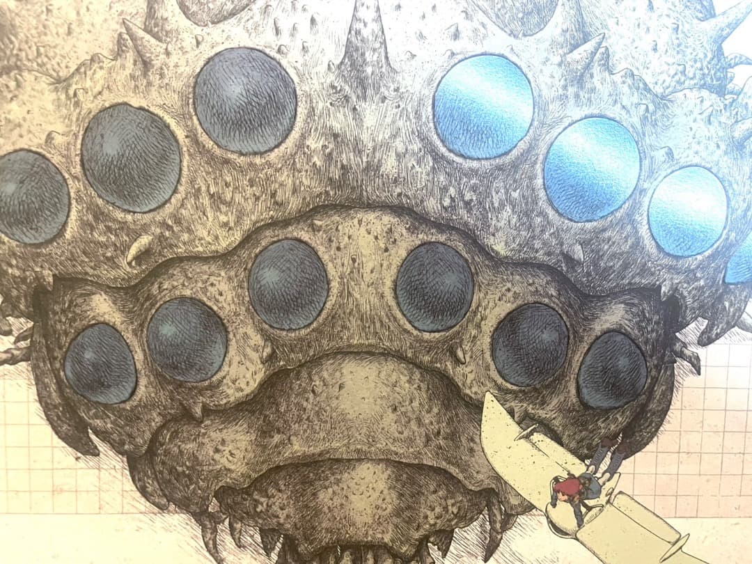 風の谷のナウシカ　台湾数量限定ポスター　王蟲／香り加工付き