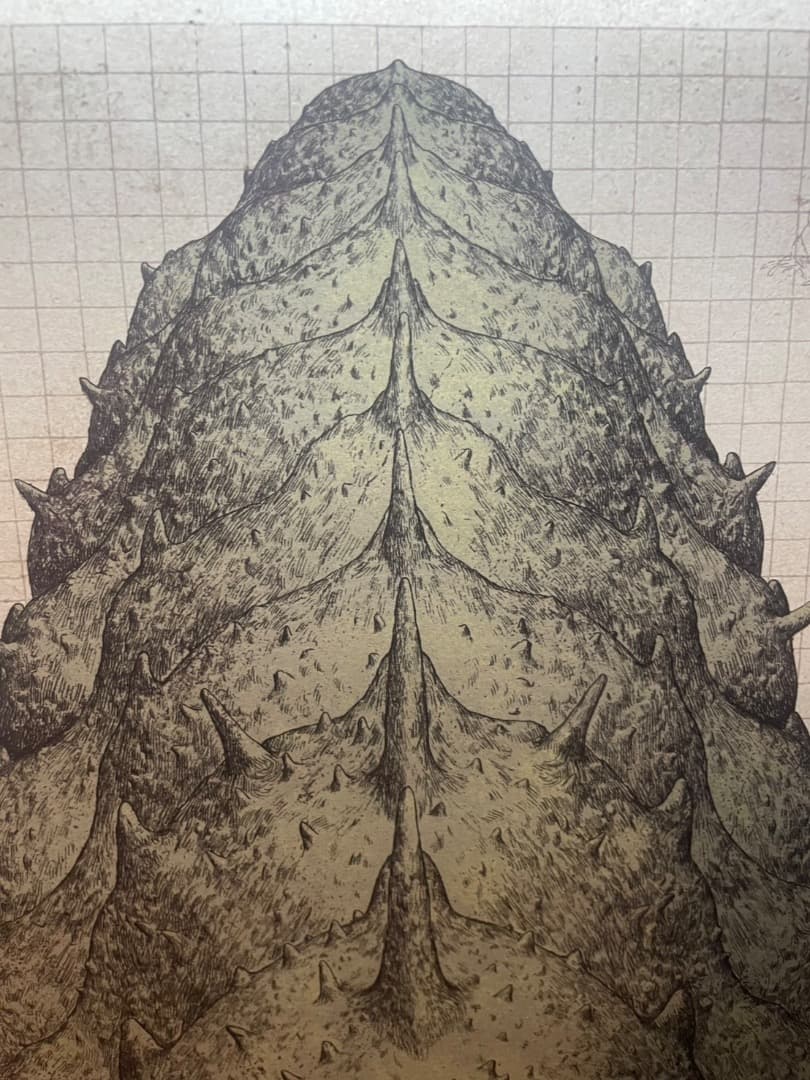 風の谷のナウシカ　台湾数量限定ポスター　王蟲／香り加工付き