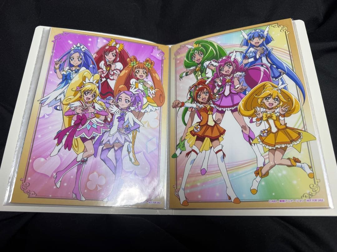 プリキュア ボーカルベストBOX 特典　ブロマイド　アルバム