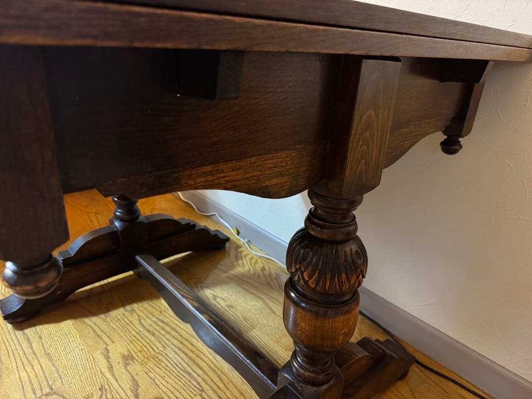 英国 30‘s ドローリーフテーブル⭐︎UK アンティークカントリー イギリス