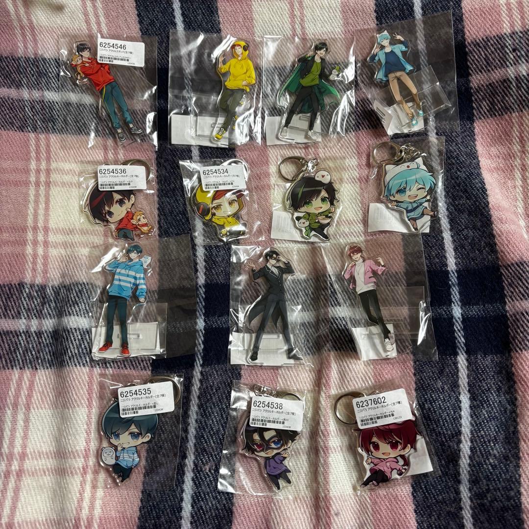 虹会パラダイス ニジパラ アクリルスタンド アクリルキーホルダー