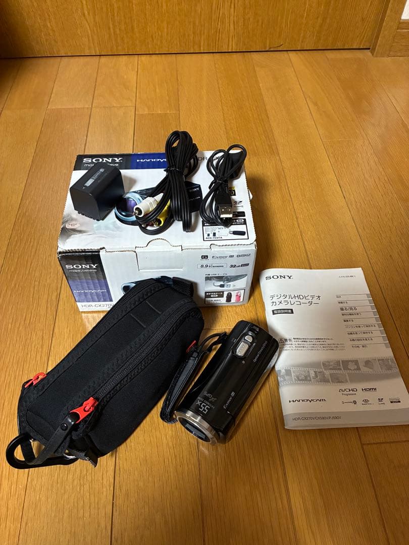 SONY HDR-CX270V ビデオカメラ 本体