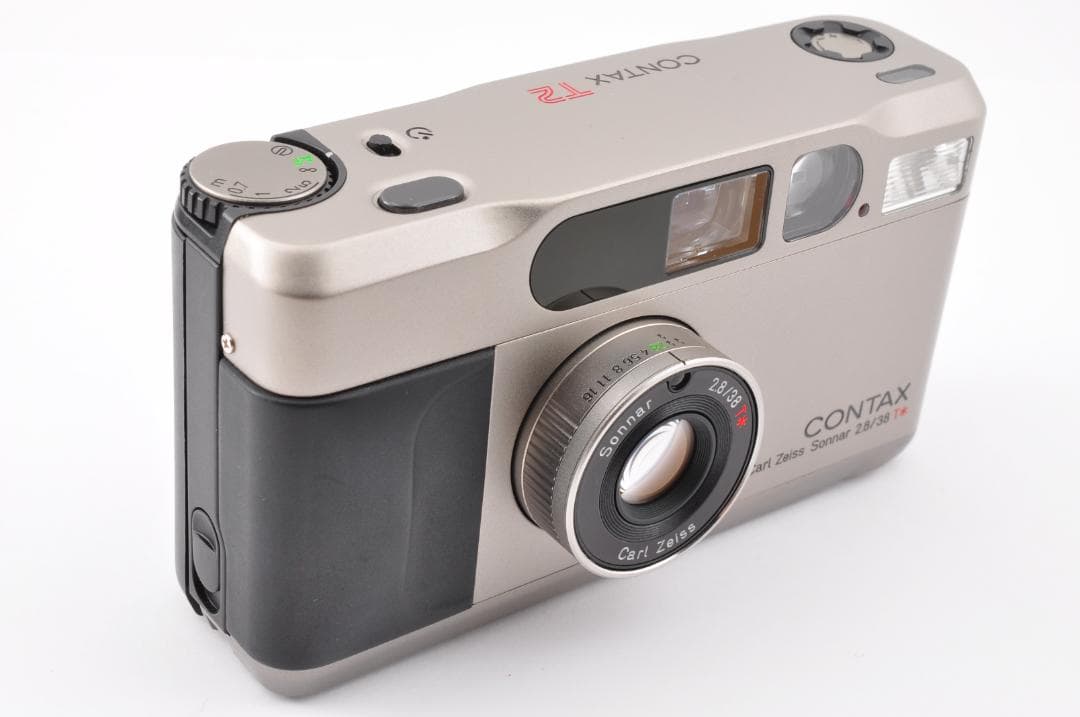 Contax T2 ゴールドチタン Point & Shoot 箱付 #FJ05
