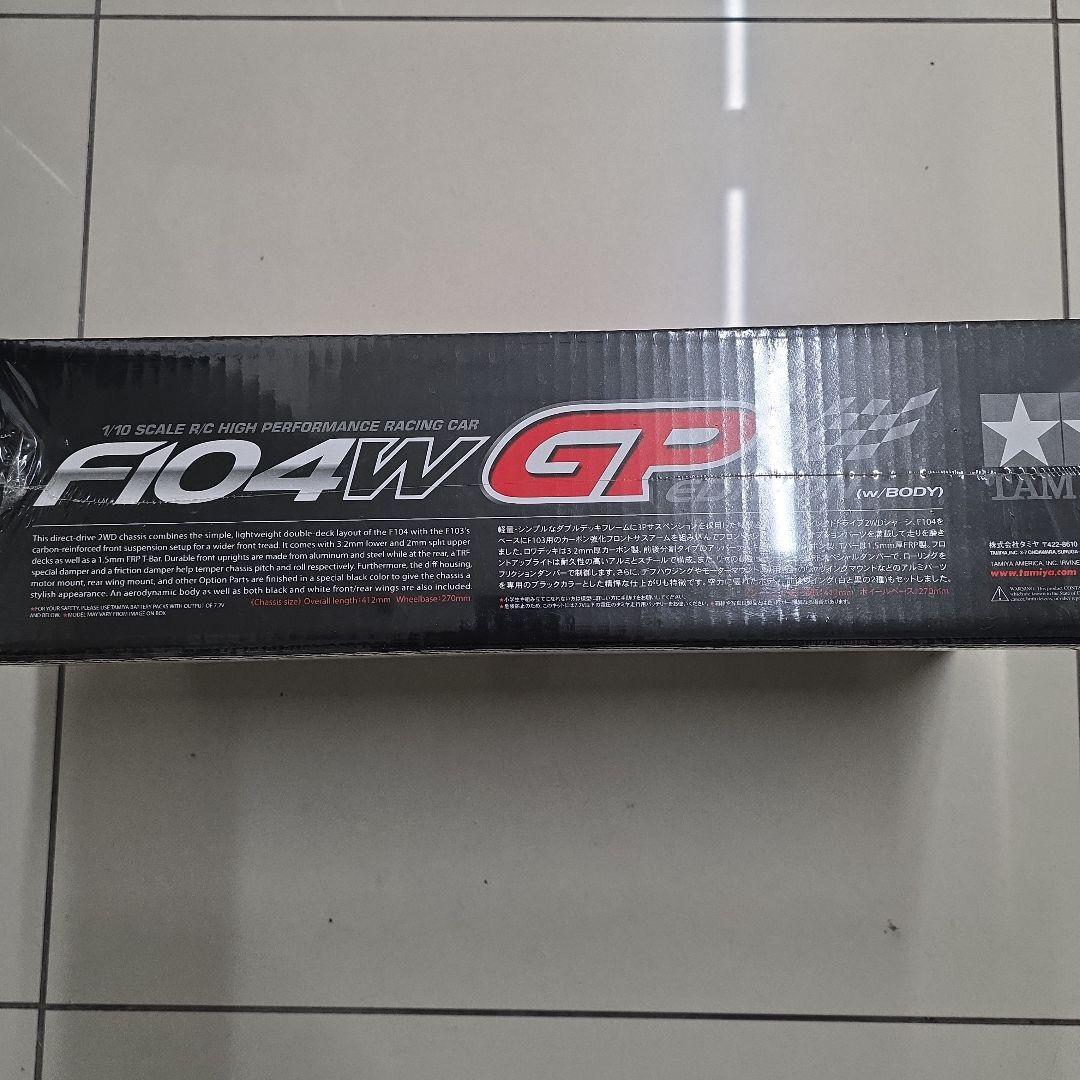 【未開封】TAMIYA F104WGP GP EDITION