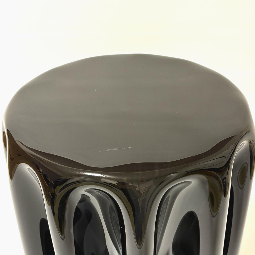 【美品】essey エッセイ イリュージョン サイドテーブル ブラック