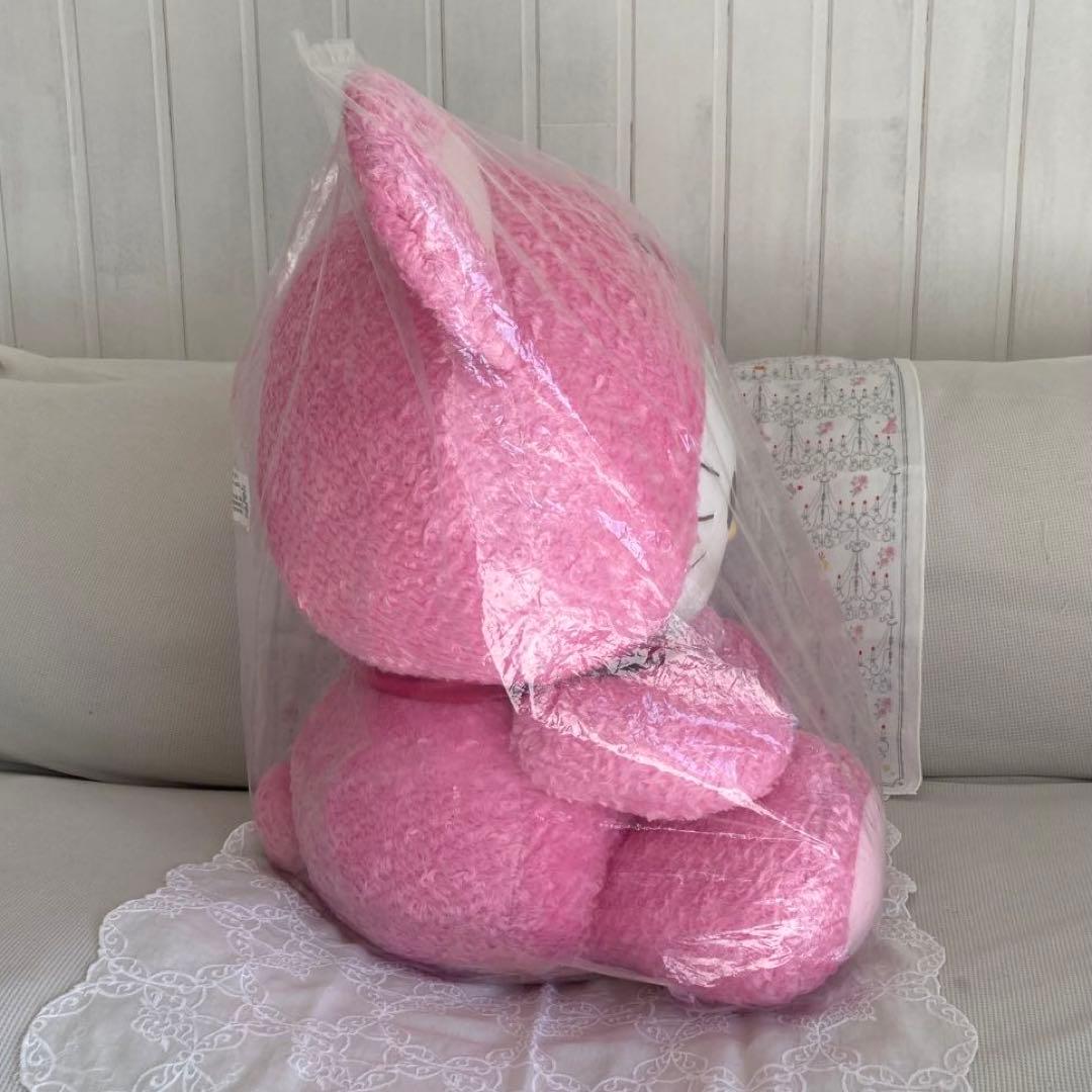 【 新品・未使用 】　超特大！　ハローキティ　ぬいぐるみ　ピンク　くま　激カワ♡