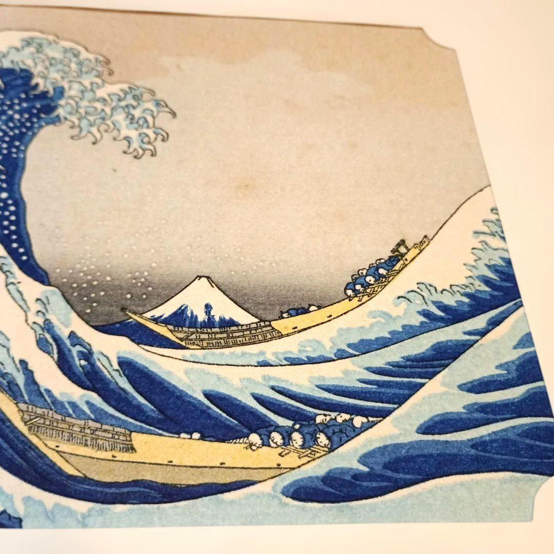 富岳三十六景 神奈川沖浪裏｜UCHIDA ART CO｜手刷り木版画 英文解説付