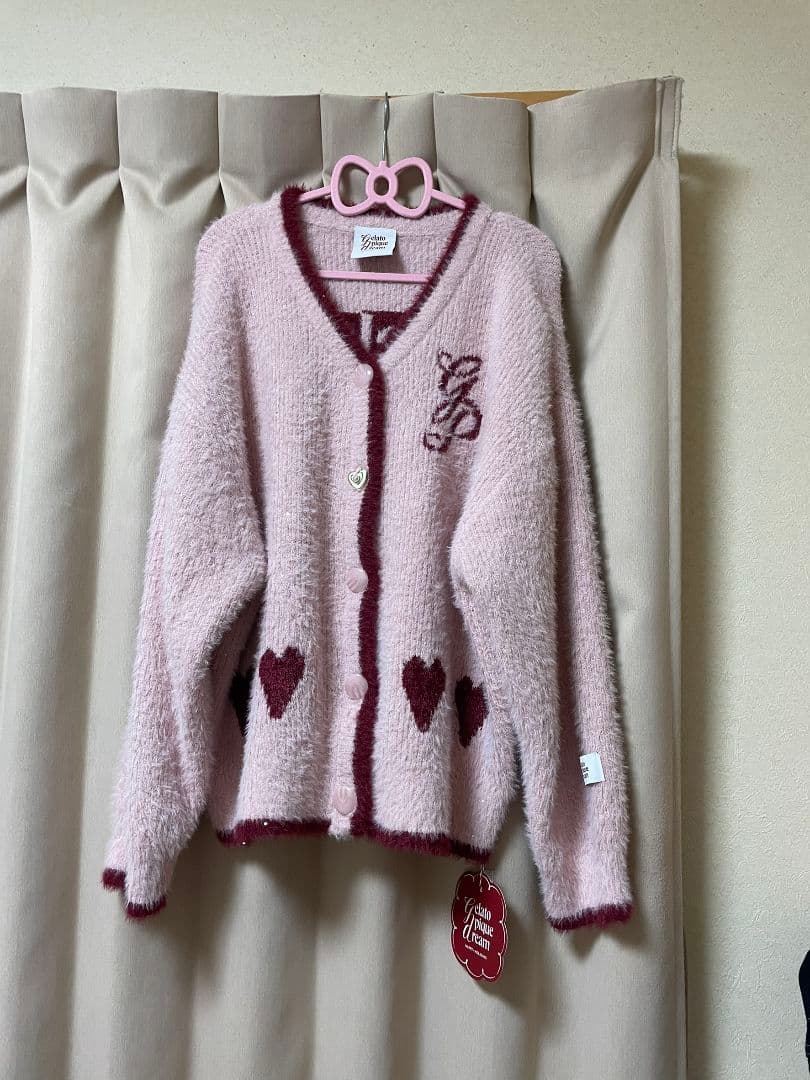 新品ジェラートピケルームウェアカーディガン