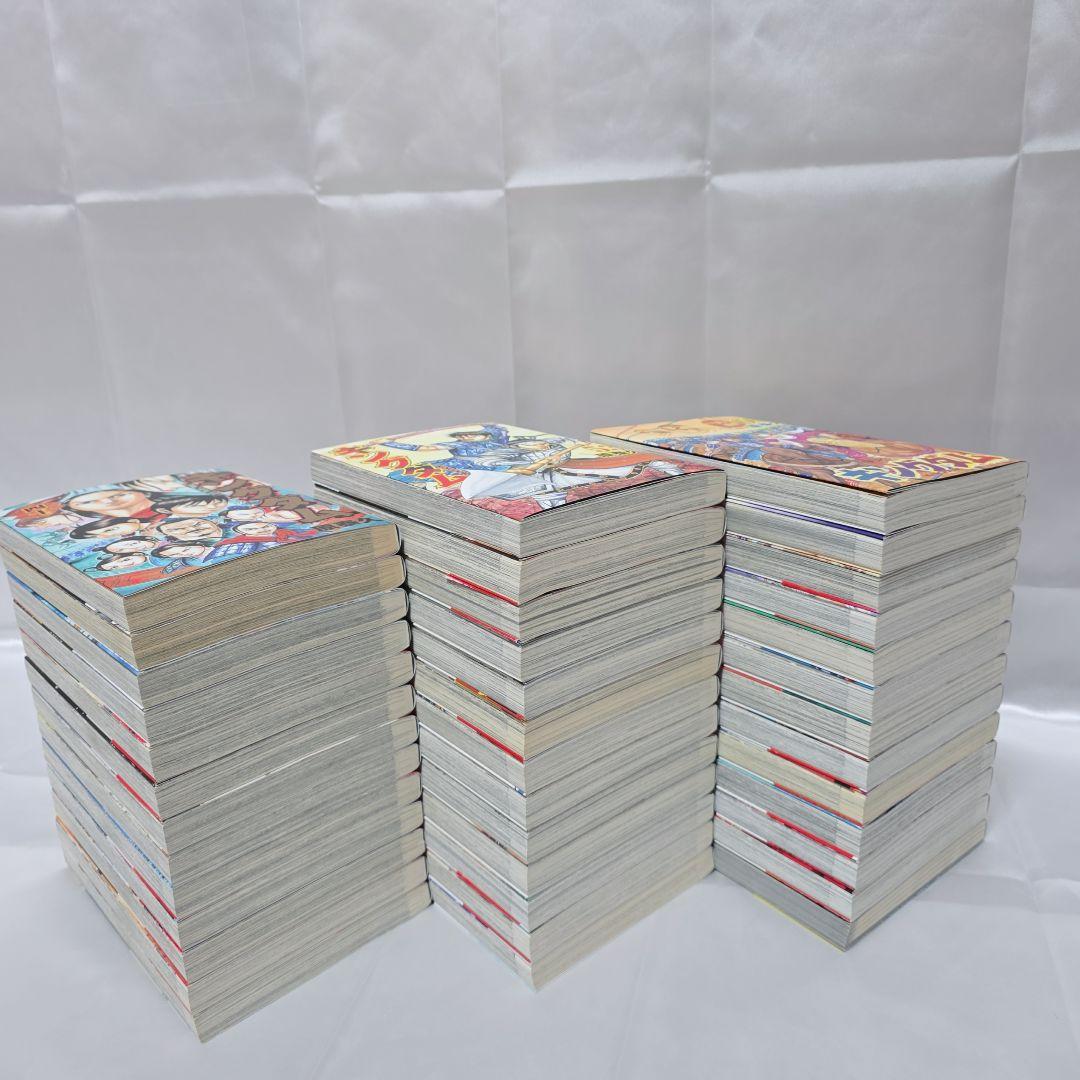 キングダム 既刊全巻1-77巻+関連本/全巻簡易クリーニング済み/良品/K01
