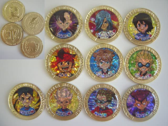 ♯Gwv29Adイナズマイレブン超次元メダルコレクション全20種