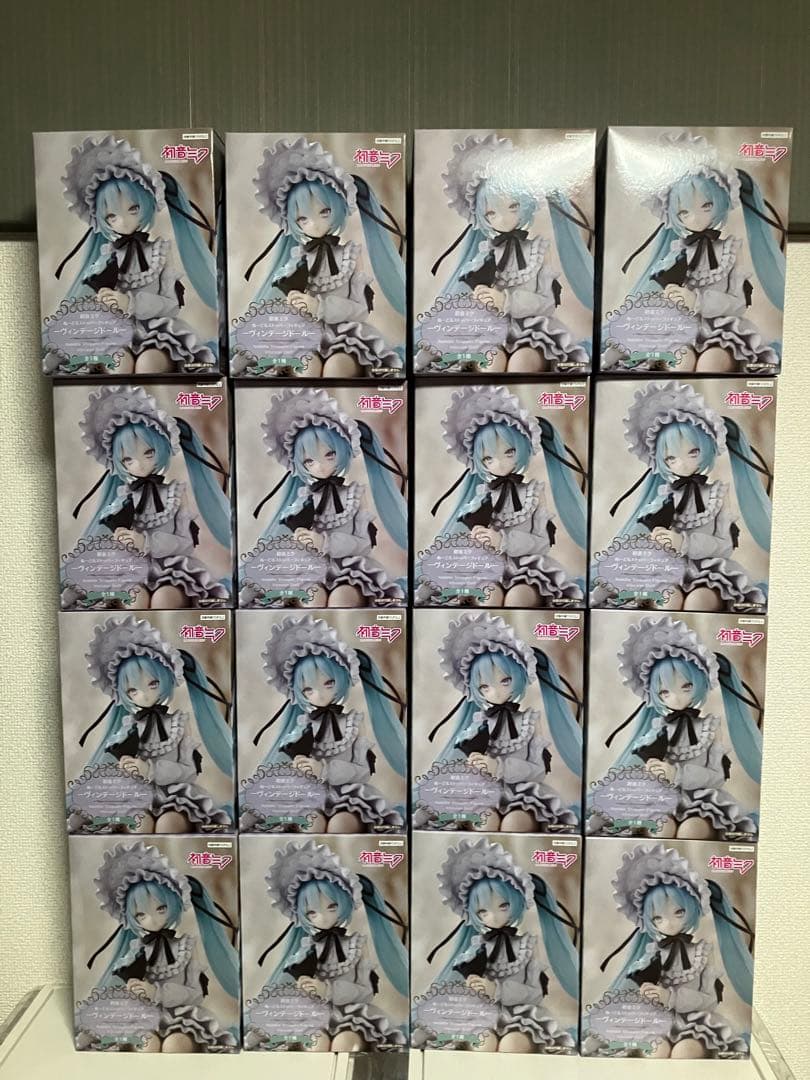 【匿名配送】初音ミク　ぬーどるストッパー　ヴィンテージドール 16個セット