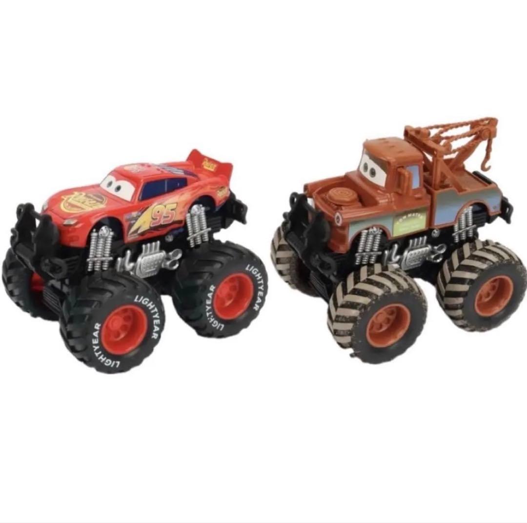 カーズ☆オフロード　4台セット　マックィーン、クルーズ、メーター、ジャクソン