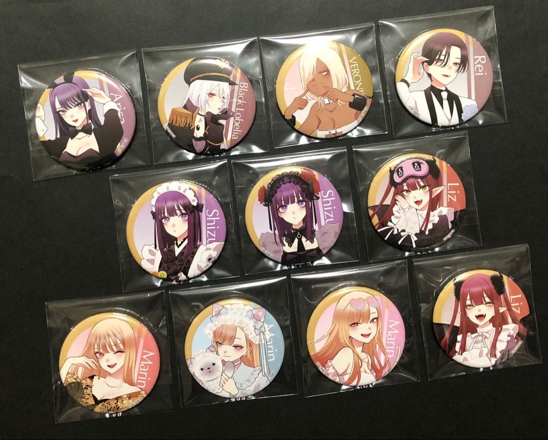 その着せ替え人形は恋をする 着せ恋展 バッジ コンプ 11点セット 喜多川海夢