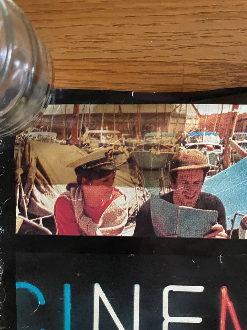 【超貴重・劇場使用・B2ポスター】気狂いピエロ（ゴダール監督1965年）